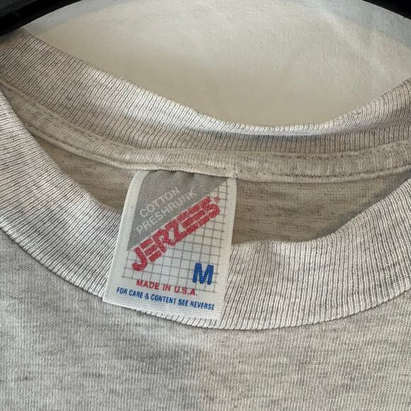 Jerzees Lake Tahoe Vintage Aztec Graphic T-Shirt USA Size Medium - Picture 3 of 6